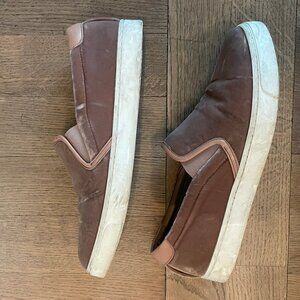 Gianvito Rossi Dusty Pink velvet sneakers